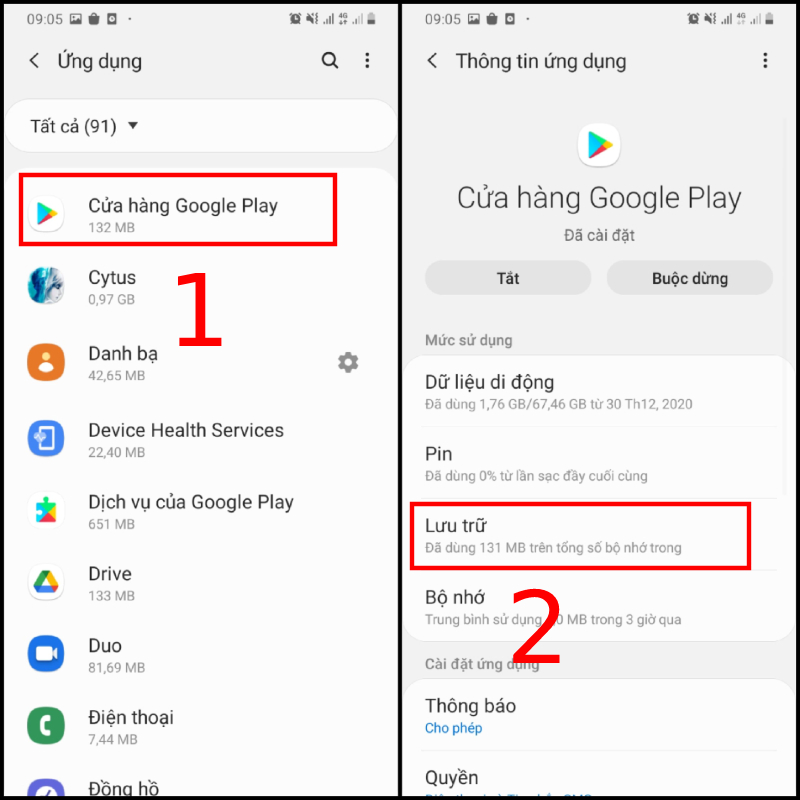 Hướng dẫn cách cập nhật Cửa hàng Google Play (CH Play) phiên bản mới